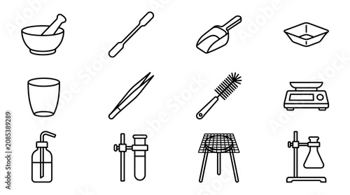 Foto Various Beauty and Hygiene Items.