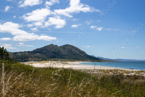 Картината върху платно Praia de Louro (Area Maior) in Muros, A Coruña, Galicia, Spain