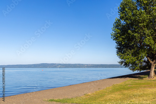 A view of Lake Bolsena, Umbria, Italy