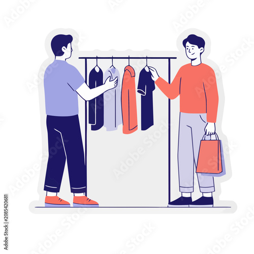 Business Communication Illustration
