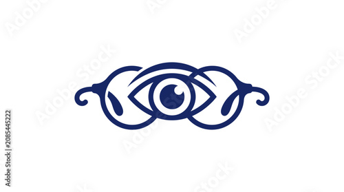 Canvastavla Detailed Eye Symbol Graphic Design Element.