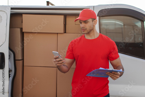 Canvas-taulu Logistics communication system