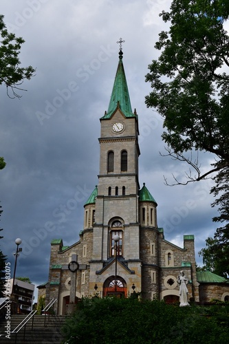 Alte Kirche in Zakopane, vertikal