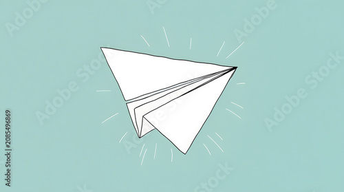 a handmade aero plane for playing 