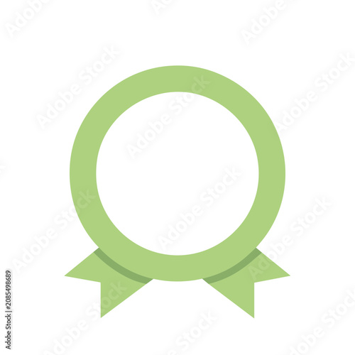 Green Nature Badge Emblem