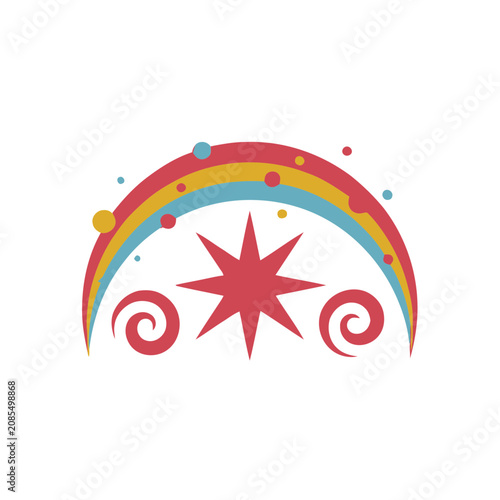 Abstract Decorative Swirl Logo