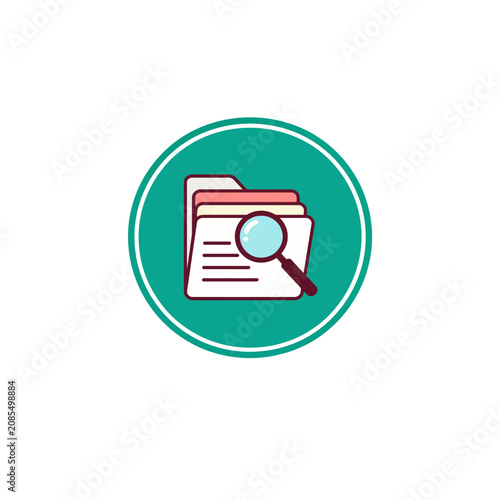 Budget Review Badge Icon