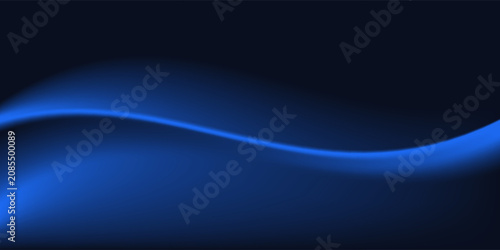 Dark Blue Gradient Abstract Background. Blurred Gradient with grain noise texture effect, elegant and futuristic good for wallpaper, copy space