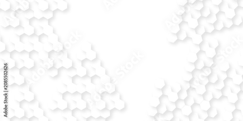 Obraz na płótnie Hexagon concept abstract technology wallpaper