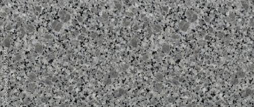 Tableau sur toile Gray granite texture presents a coarse dove stone surface packed with dark cryst