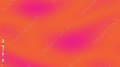 Vibrant Gradient Blend: An abstract composition featuring a smooth, fluid transition between warm orange and electric pink hues, creating a visually dynamic and energetic backdrop.