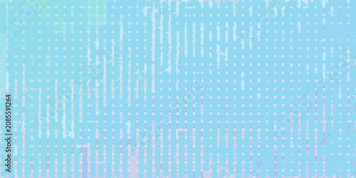 Foto Dot grid pattern with soft pastel gradient from mint to lavender