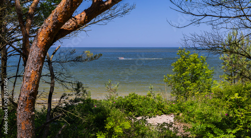 фотографія Krynica Morska, view of the beach and the sea from the dunes