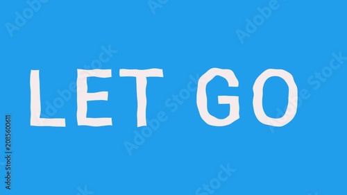 Animation of the text 