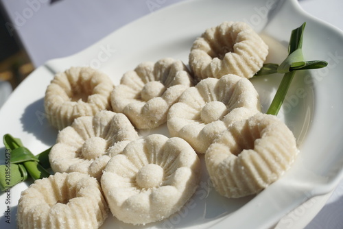 Vászonkép A traditional cake from Baubau, Southeast Sulawesi, is commonly known as kue palu