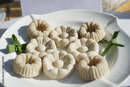 Vászonkép A traditional cake from Baubau, Southeast Sulawesi, is commonly known as kue palu
