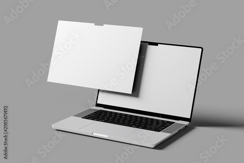 Laptop screen Mockup