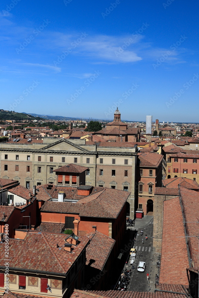 Fototapeta premium The beauty of Italian architecture in the summer sun