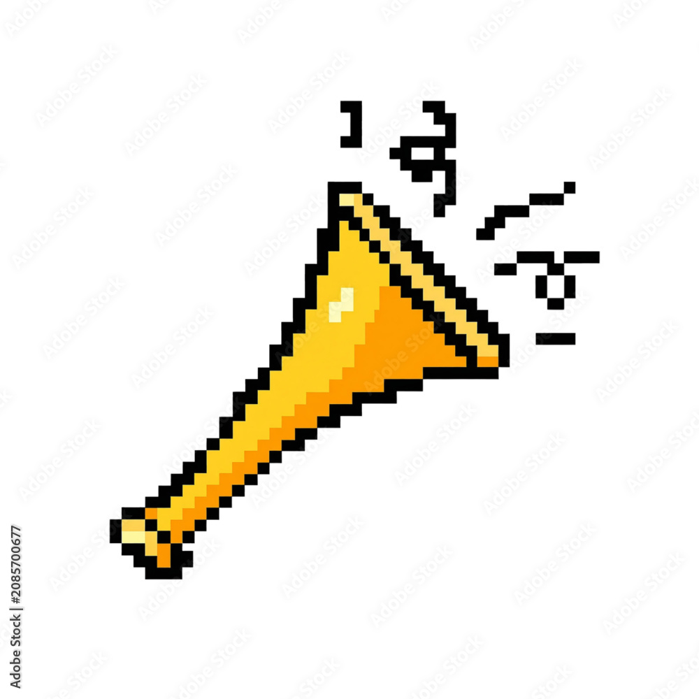 Fototapeta premium pixel cursor vector illustration