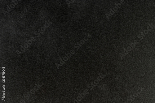 Sparkle black matte plastic surface