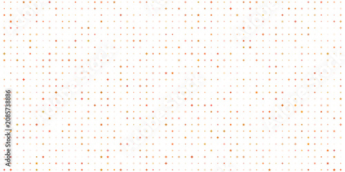 Принти на полотні Abstract Grid of Dots subtle pattern of varying size and density dots, rendered in a soft, warm palette, creates a minimalist and modern abstract background