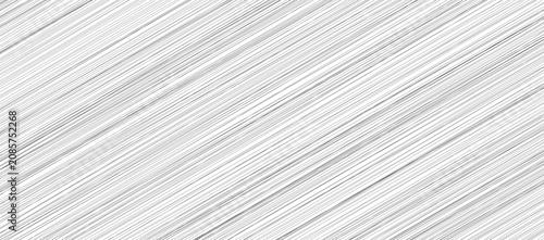 Diagonal speed lines Seamless pattern with dynamic monochrome motion streak texture hatching drawing graphite pencil. Hand drawn texture. Horizontal background scribbles for comic action design.
