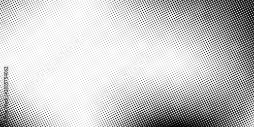 Fotografie Halftone faded gradient texture