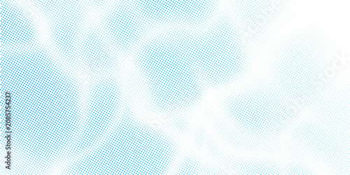Schilderij op canvas Blue and white water ripples light surface overlay background