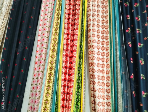 Beautiful fabric colors and design
