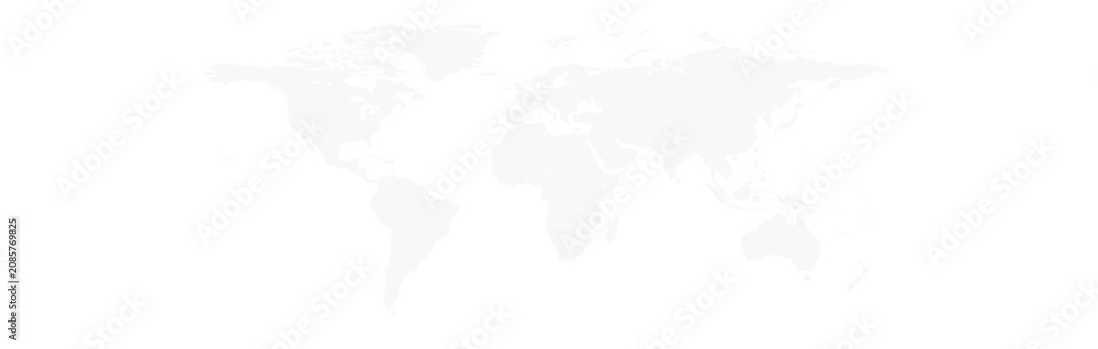 Fototapeta premium world map long grayscale 1 03 illustration image graphic for design projects presentations digital media marketing visuals professional commercial con