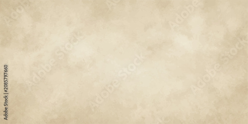 Aged Parchment Texture with subtle cloud-like patterns during daytime natural lighting Vector Illustration