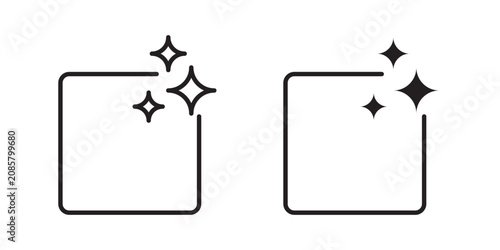 Ai photo generate icon
