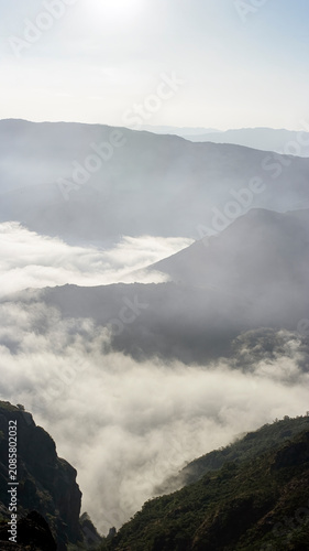 Mountains at dawn