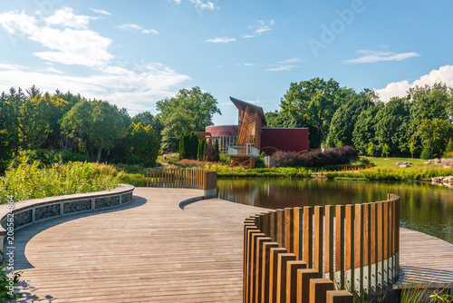 Bild auf Leinwand Canada, Quebec, Montreal, Frederic Back Tree Pavilion