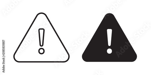 Billede på lærred Notice icon
