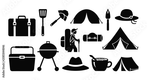 Cuadro en lienzo Labor day weekend getaway travel and outdoor activities