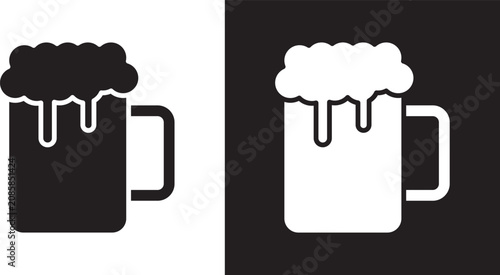 Obraz na płótnie Beer icon