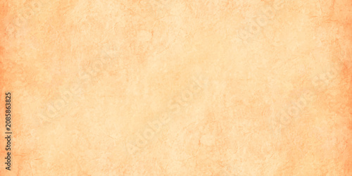 Abstract vintage terracotta and warm orange parchment texture vector background with distressed grunge staining for rustic retro graphic design
