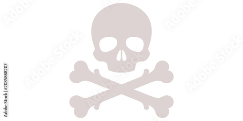 Konstfotografi Jolly Roger skull and crossbones pirate symbol transparent illustration