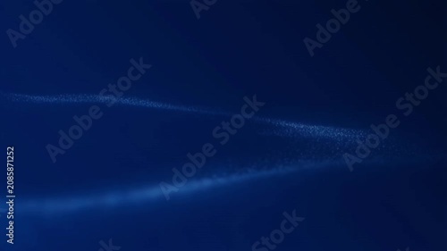 Abstract Blue Haze: A captivating abstract image with a deep blue background, illuminated by wisps of ethereal white light that create a sense of depth and mystery.