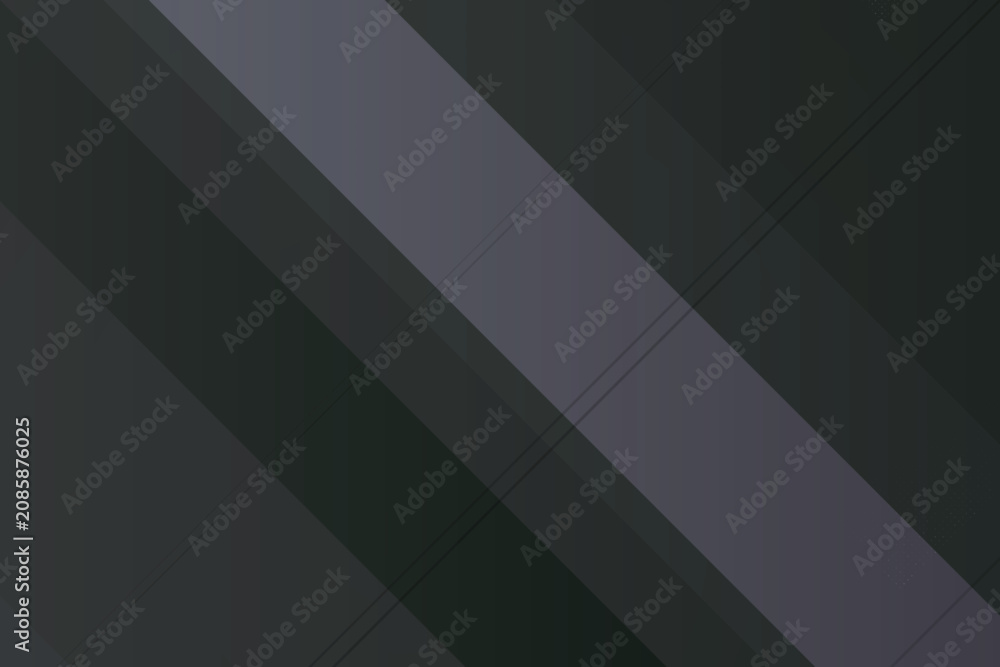 Fototapeta premium Abstract dark gradient with diagonal neon light streaks on black