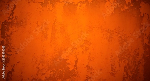Happy halloween orange background with spooky texture