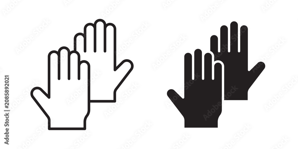 Fotografía Gloves icon