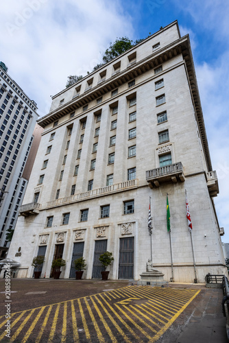 Matarazzo Building (Edificio Matarazzo), city hall of Sao Paulo city, Brazil.