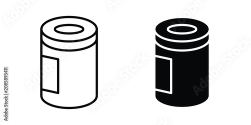 Tin can icon