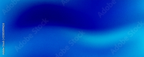 Blue noise gradient background. Navy grainy texture gradation cover. Christmas soft cold transition. Fresh banner template.