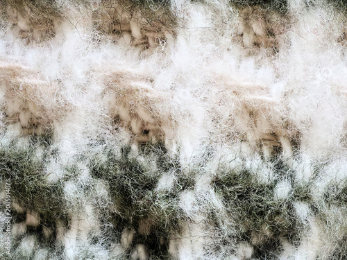 Cuadro en lienzo A soft, fluffy background made of natural wool or mohair