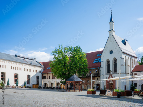 Zamek Średniowieczny w Raciborzu na Śląsku w Polsce latem.