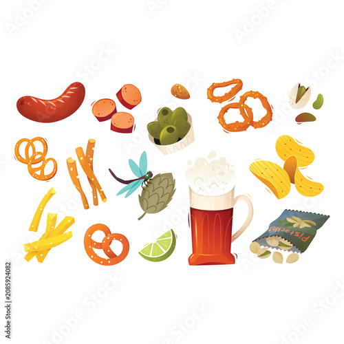 Drinks and beverage Icons Set