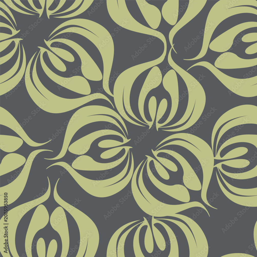 Fototapeta premium seamless floral pattern